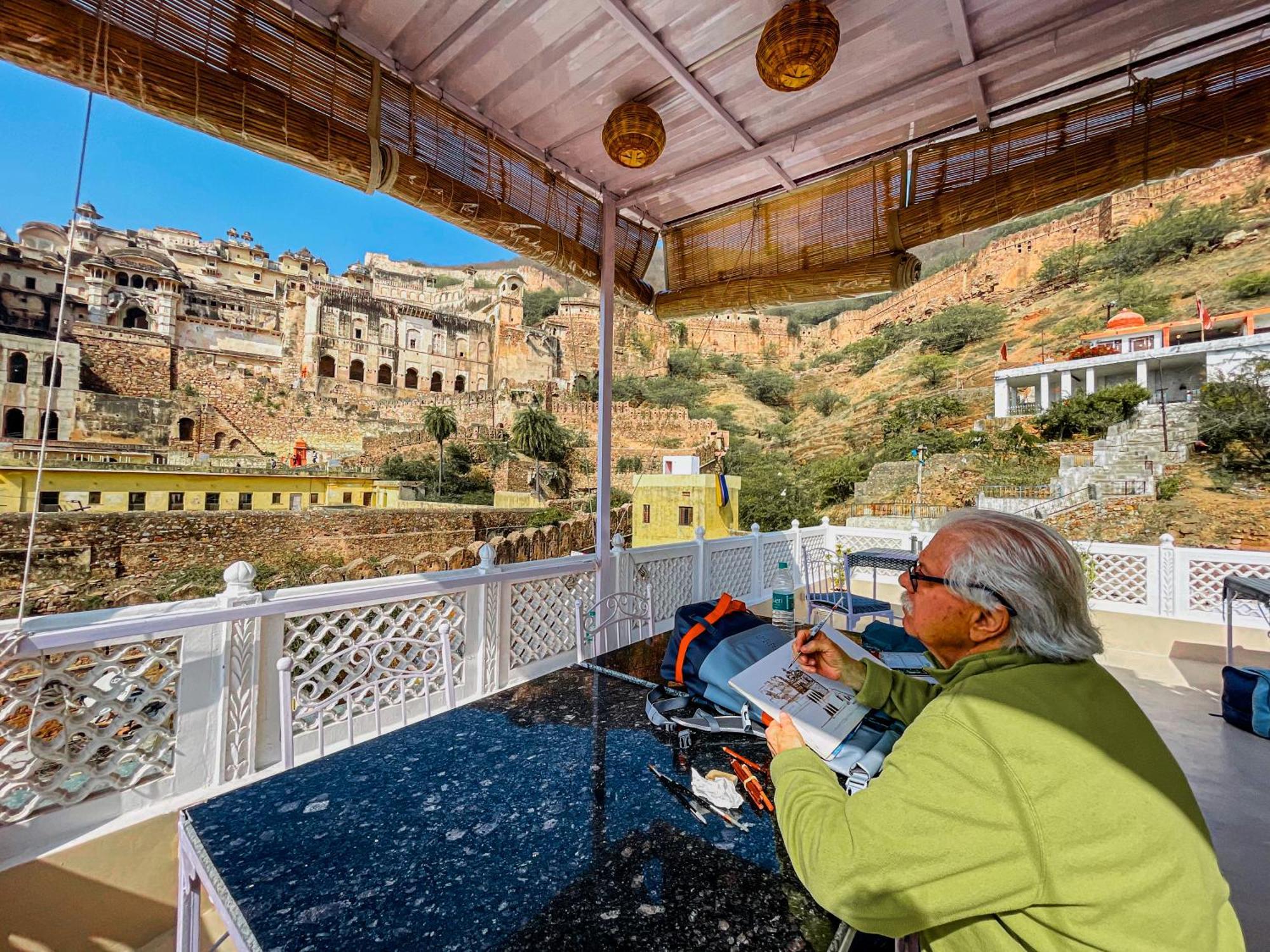 The Castle View Homestay Būndi エクステリア 写真